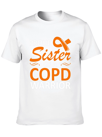 Proud Sister COPD Warrior Support T-Shirt