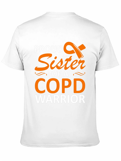 Proud Sister COPD Warrior Support T-Shirt