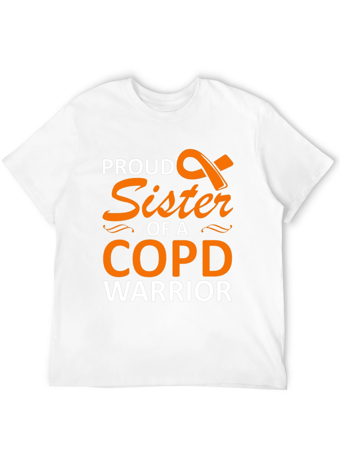 Proud Sister COPD Warrior Support T-Shirt