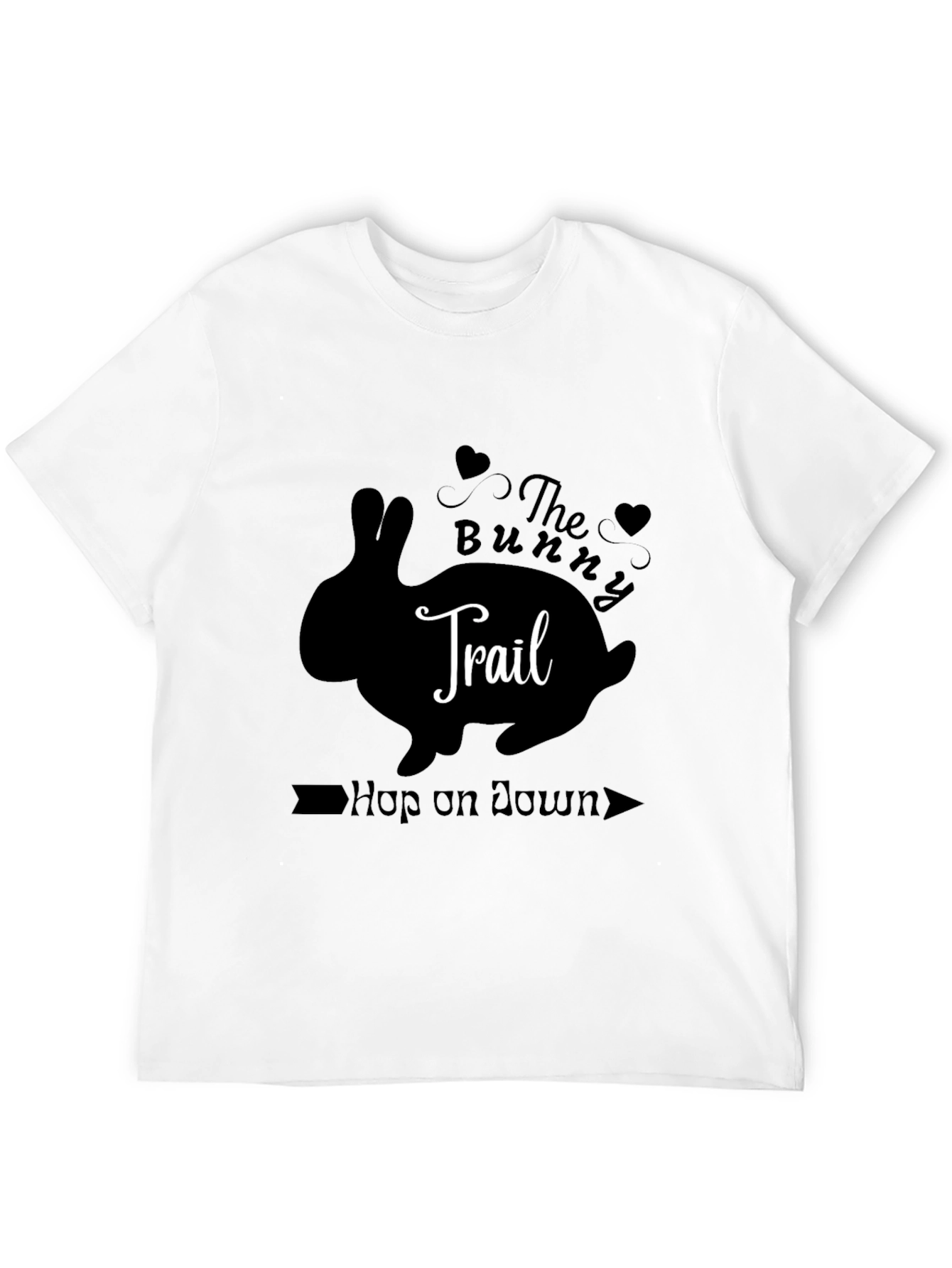 Bunny Trail Graphic T-Shirt - Hop On Down