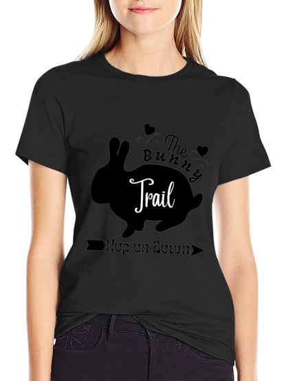 Bunny Trail Graphic T-Shirt - Hop On Down