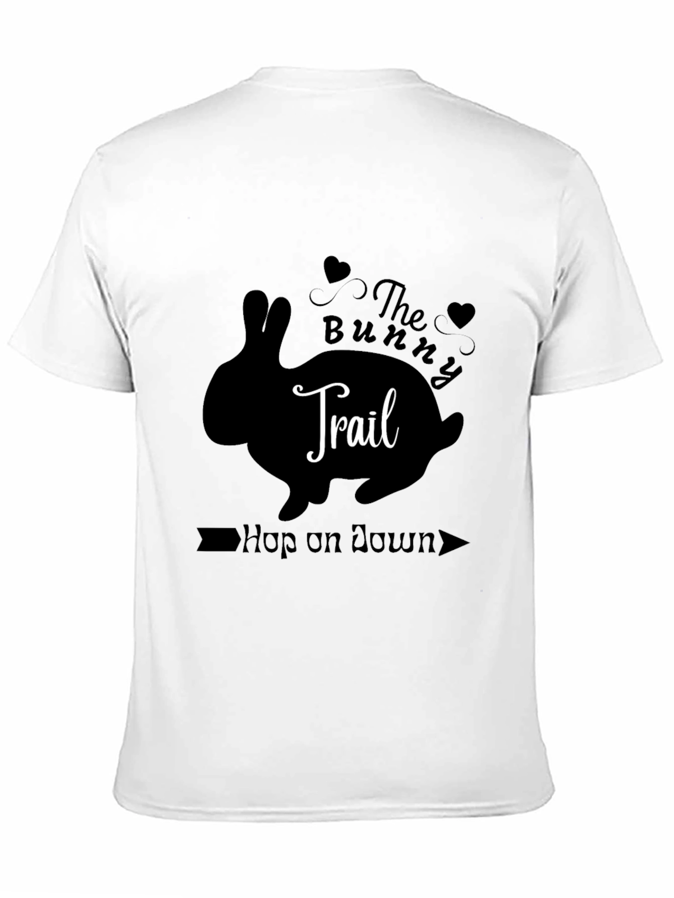 Bunny Trail Graphic T-Shirt - Hop On Down