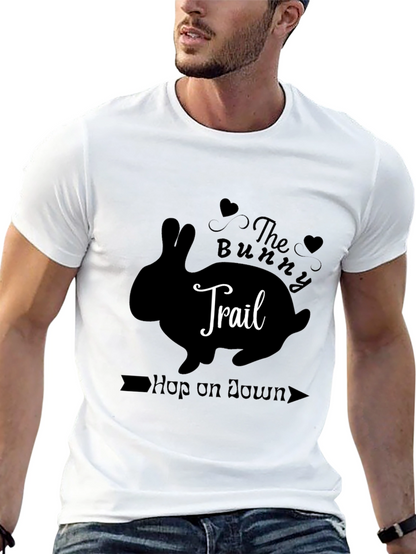 Bunny Trail Graphic T-Shirt - Hop On Down