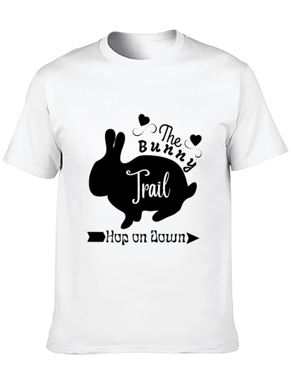 Bunny Trail Graphic T-Shirt - Hop On Down