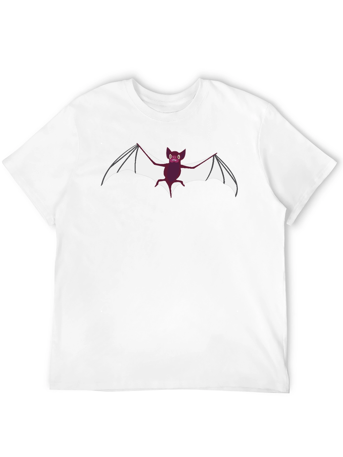 Bat Graphic Black T-Shirt