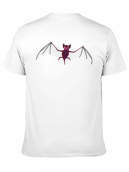 Bat Graphic Black T-Shirt