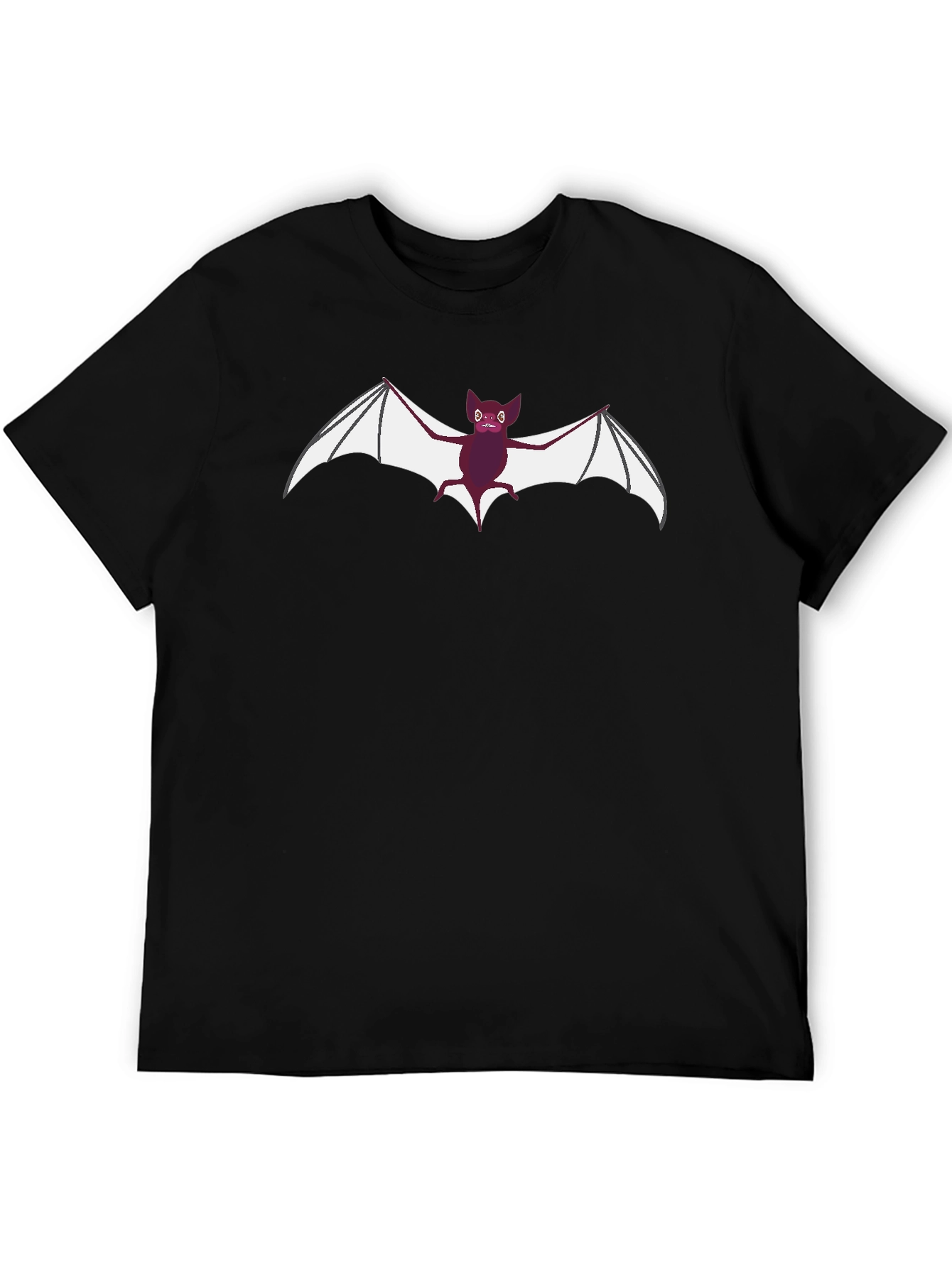 Bat Graphic Black T-Shirt