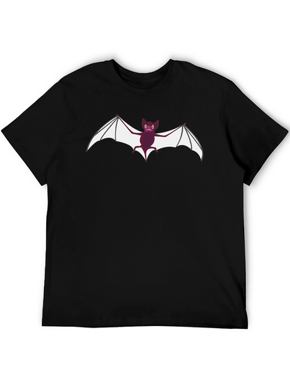 Bat Graphic Black T-Shirt
