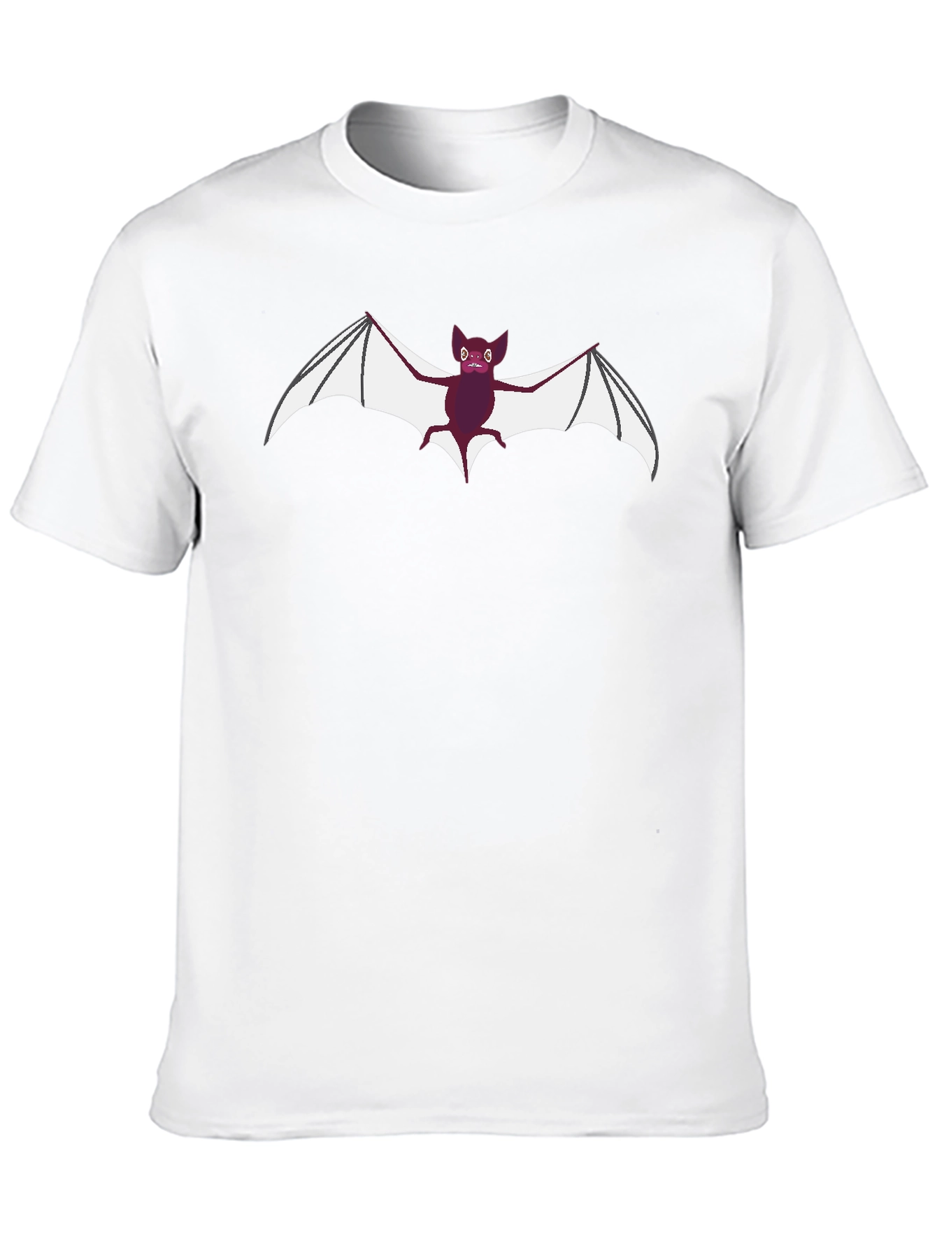 Bat Graphic Black T-Shirt