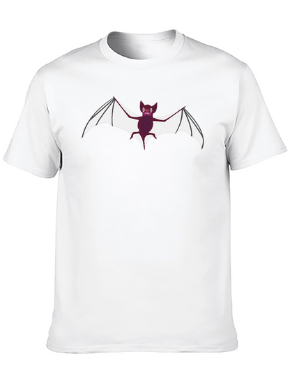 Bat Graphic Black T-Shirt