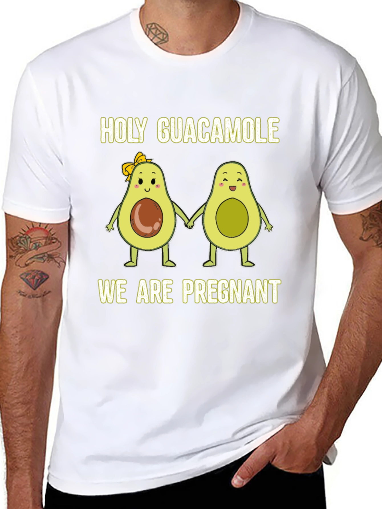 Holy Guacamole We Are Pregnant T-Shirt