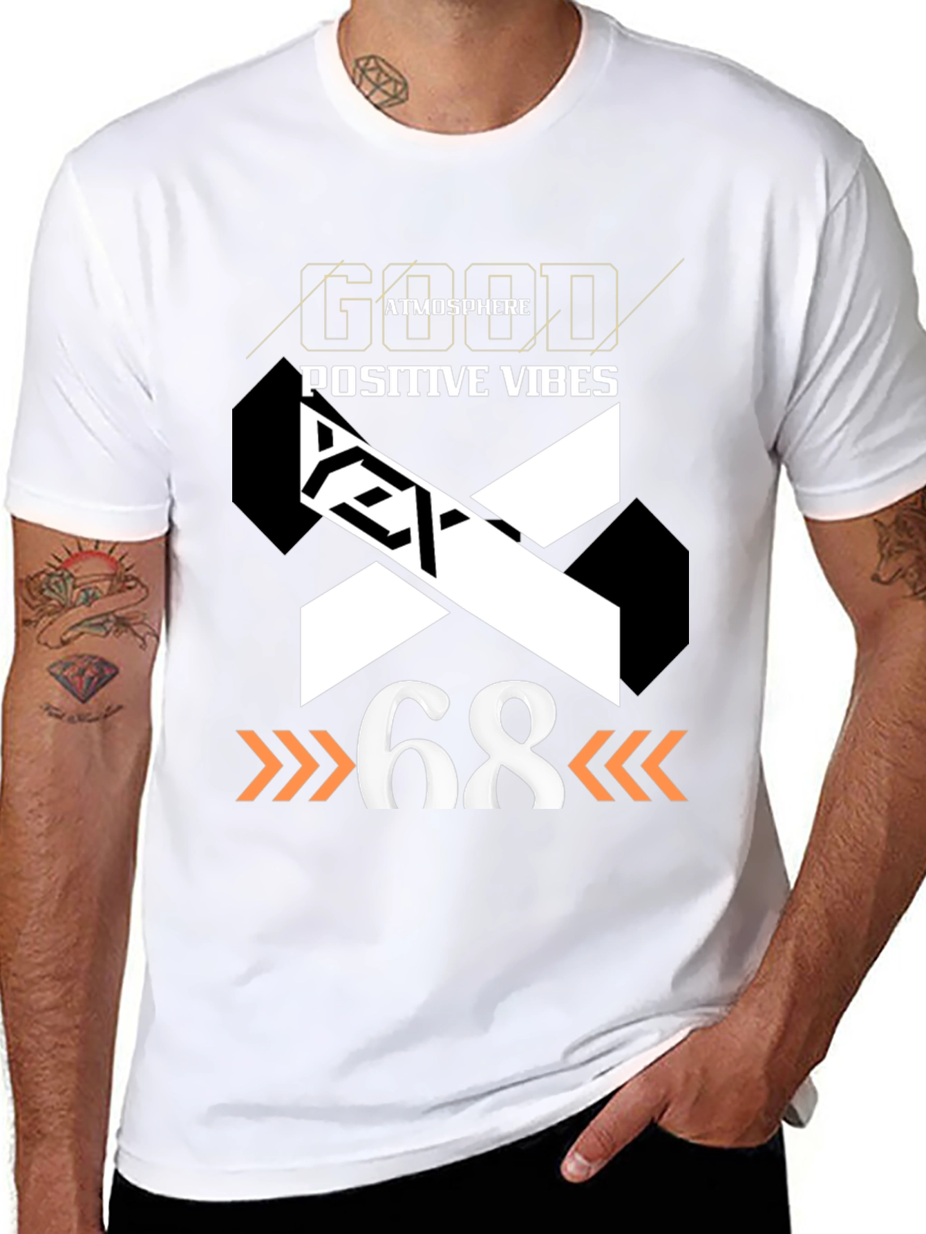 Good Atmosphere Positive Vibes Graphic Tee