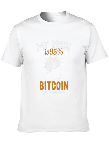 Bitcoin Brain T-Shirt - Crypto Enthusiast Tee