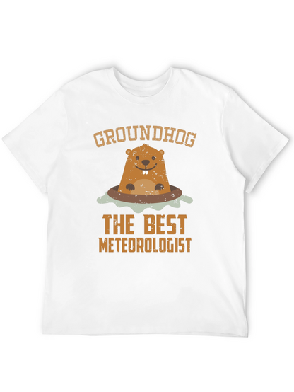 Groundhog Day T-Shirt - Best Meteorologist Funny Tee