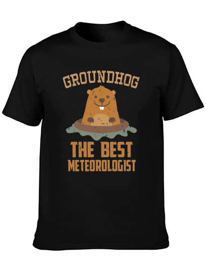 Groundhog Day T-Shirt - Best Meteorologist Funny Tee