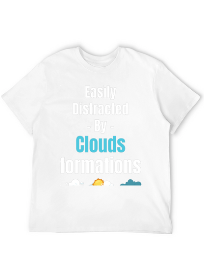 Easily Distracted by Clouds T-Shirt - Unique Gift!