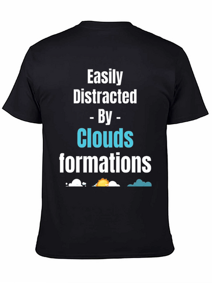 Easily Distracted by Clouds T-Shirt - Unique Gift!