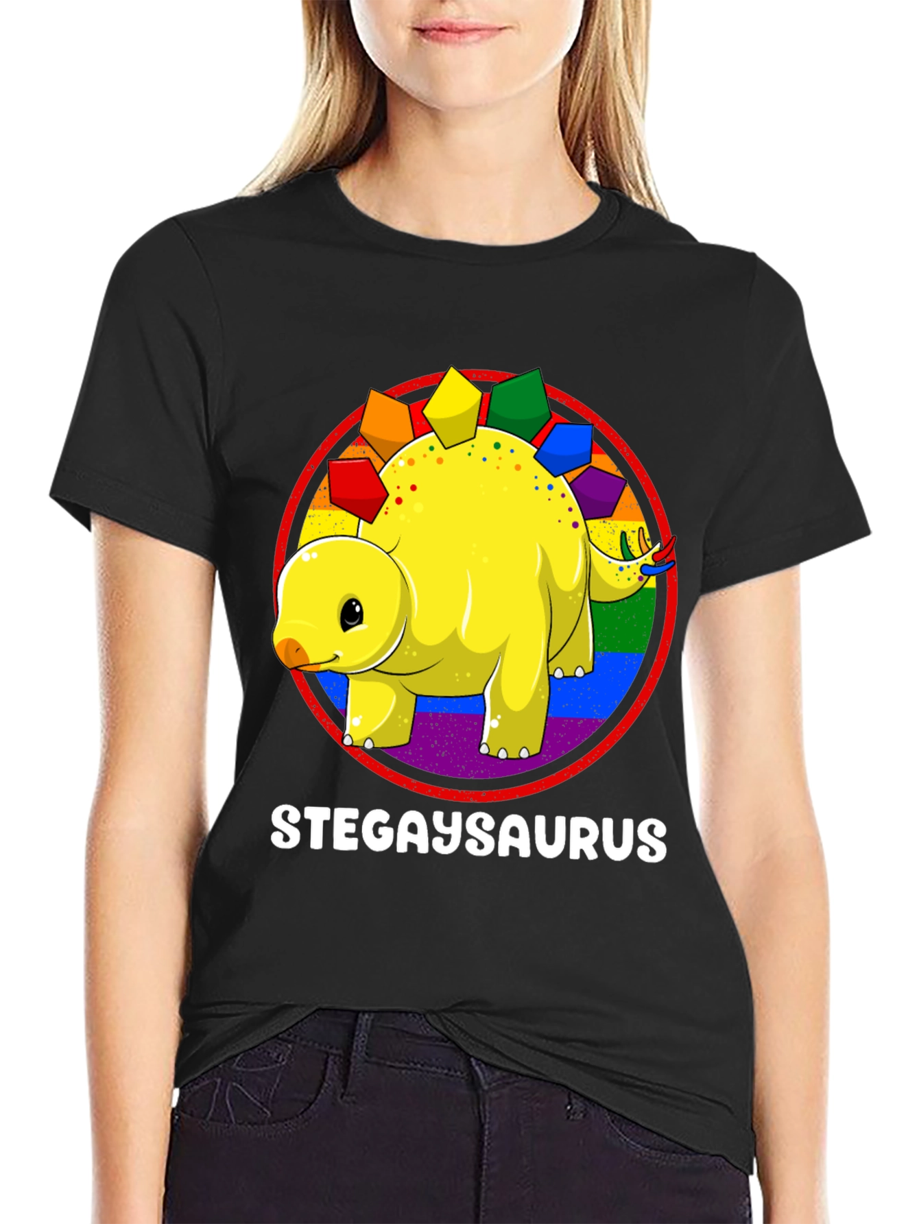 Stegaysaurus Pride T-Shirt