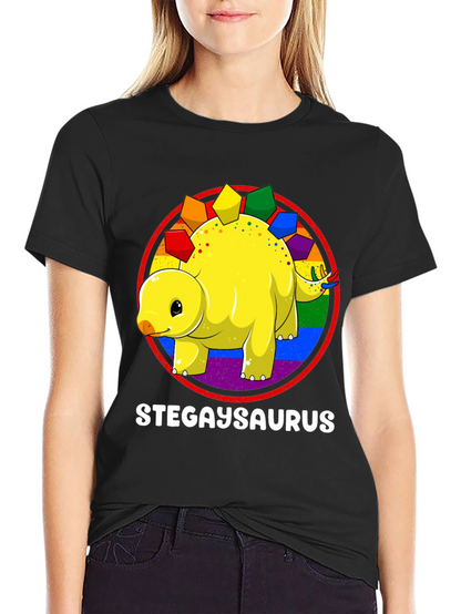 Stegaysaurus Pride T-Shirt