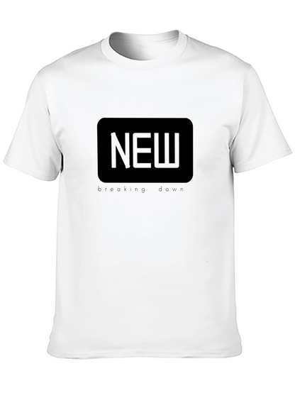 Black NEW Breaking Down Graphic T-Shirt