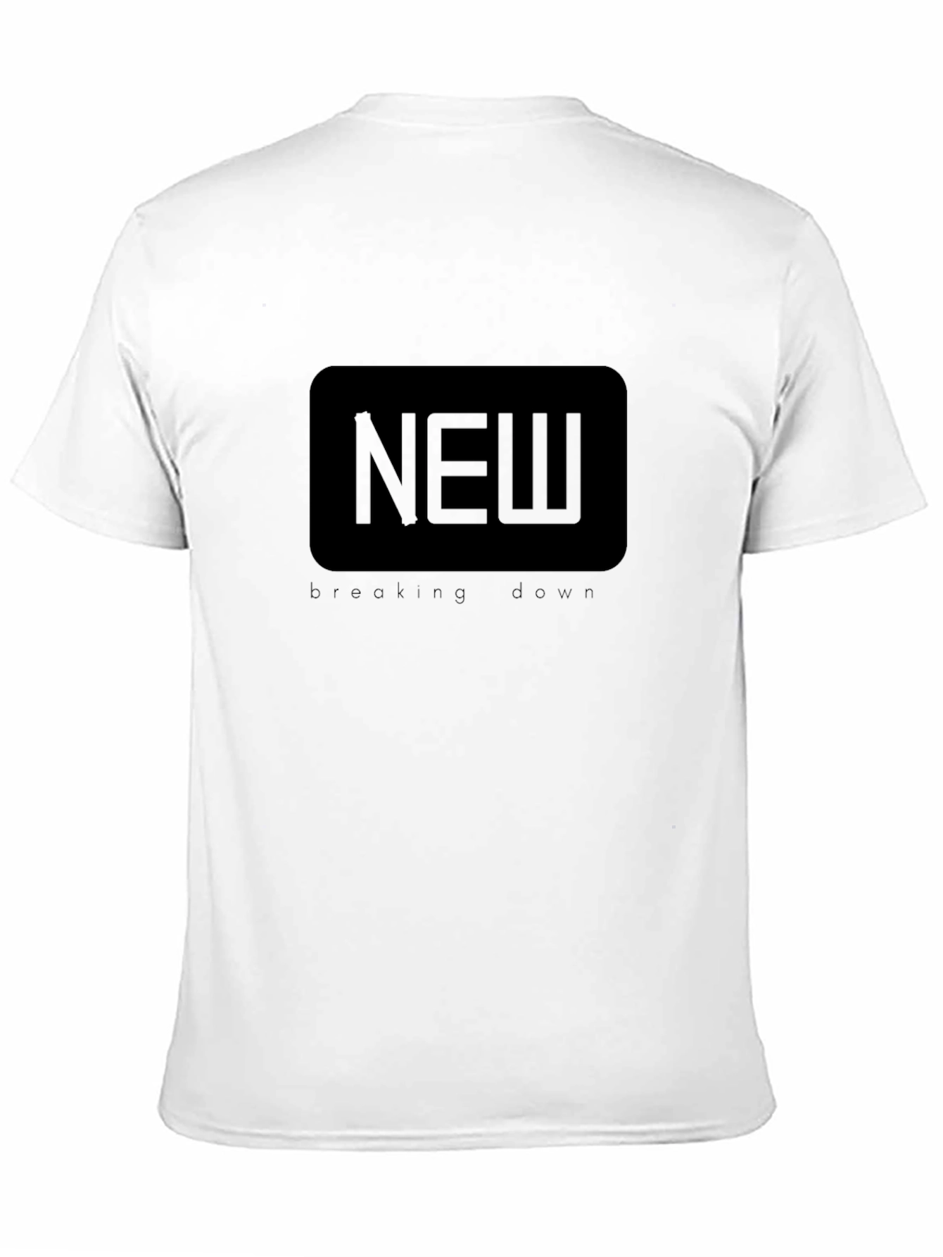 Black NEW Breaking Down Graphic T-Shirt
