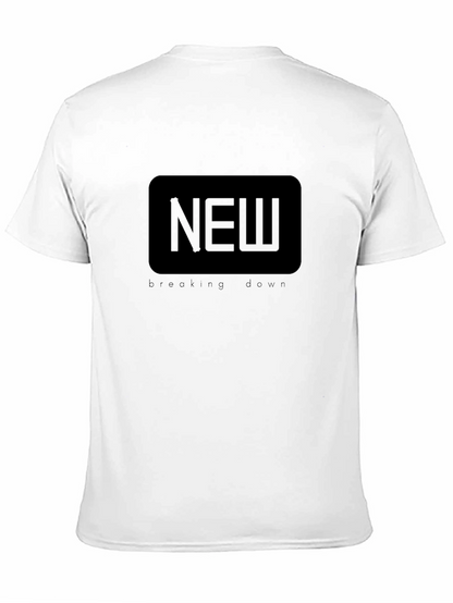 Black NEW Breaking Down Graphic T-Shirt