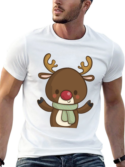 Reindeer Graphic Tee - Holiday Fun!