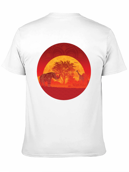 African Sunset Graphic Tee