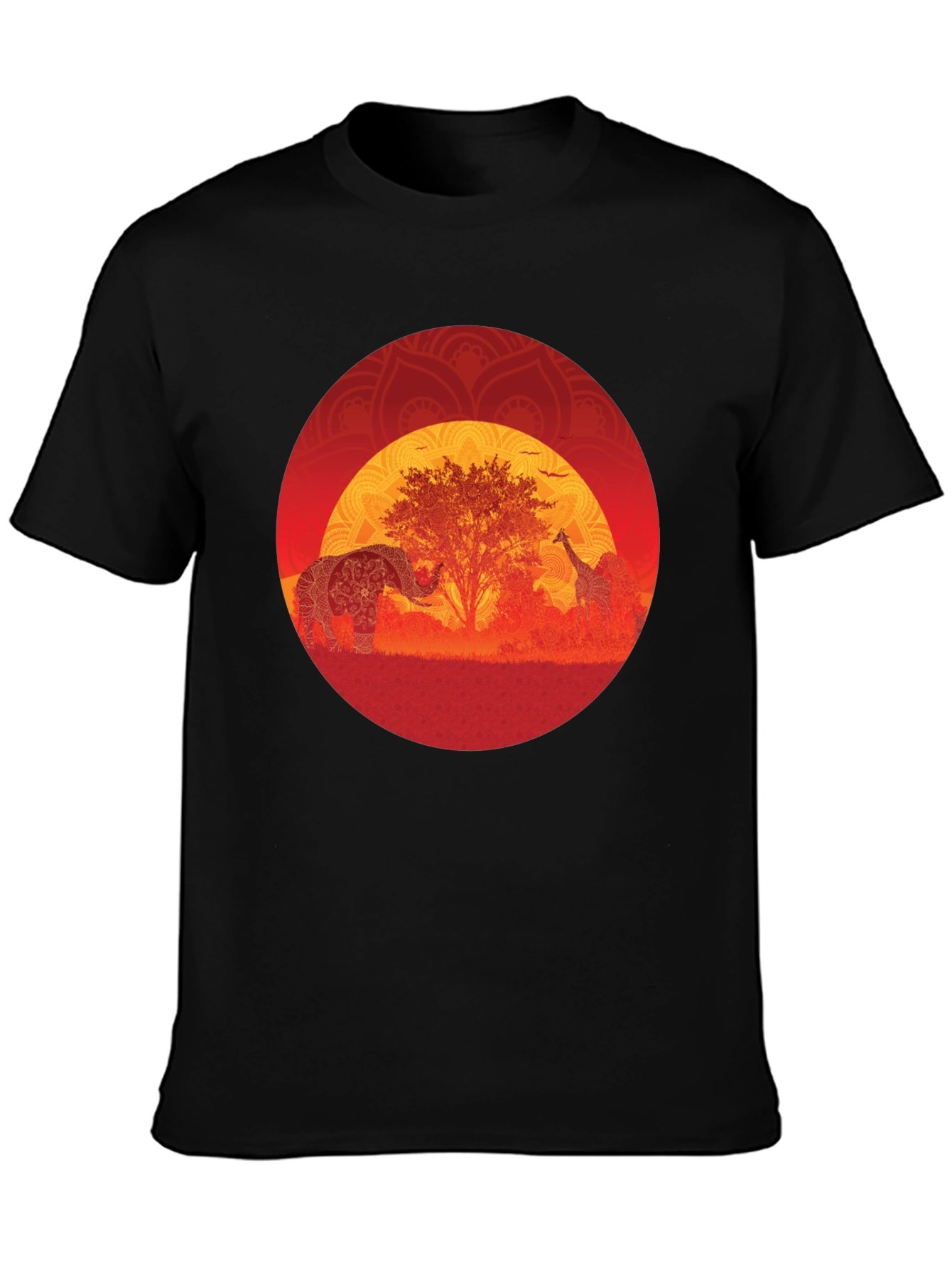 African Sunset Graphic Tee