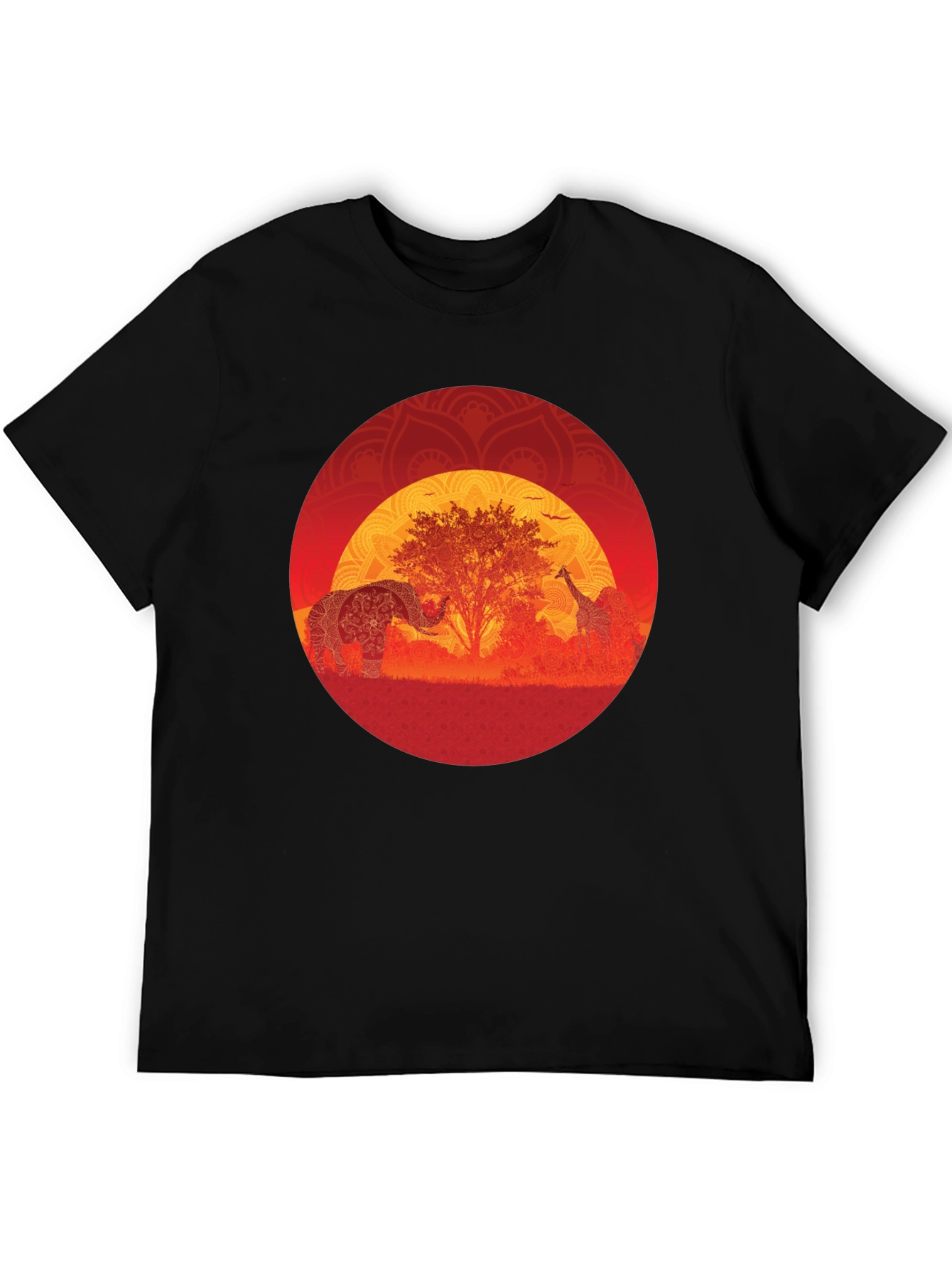 African Sunset Graphic Tee