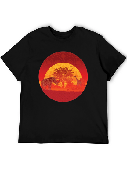 African Sunset Graphic Tee