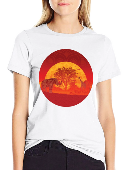 African Sunset Graphic Tee