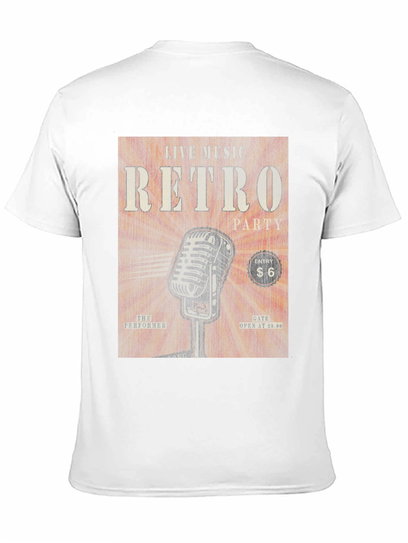 Retro Music Party T-Shirt