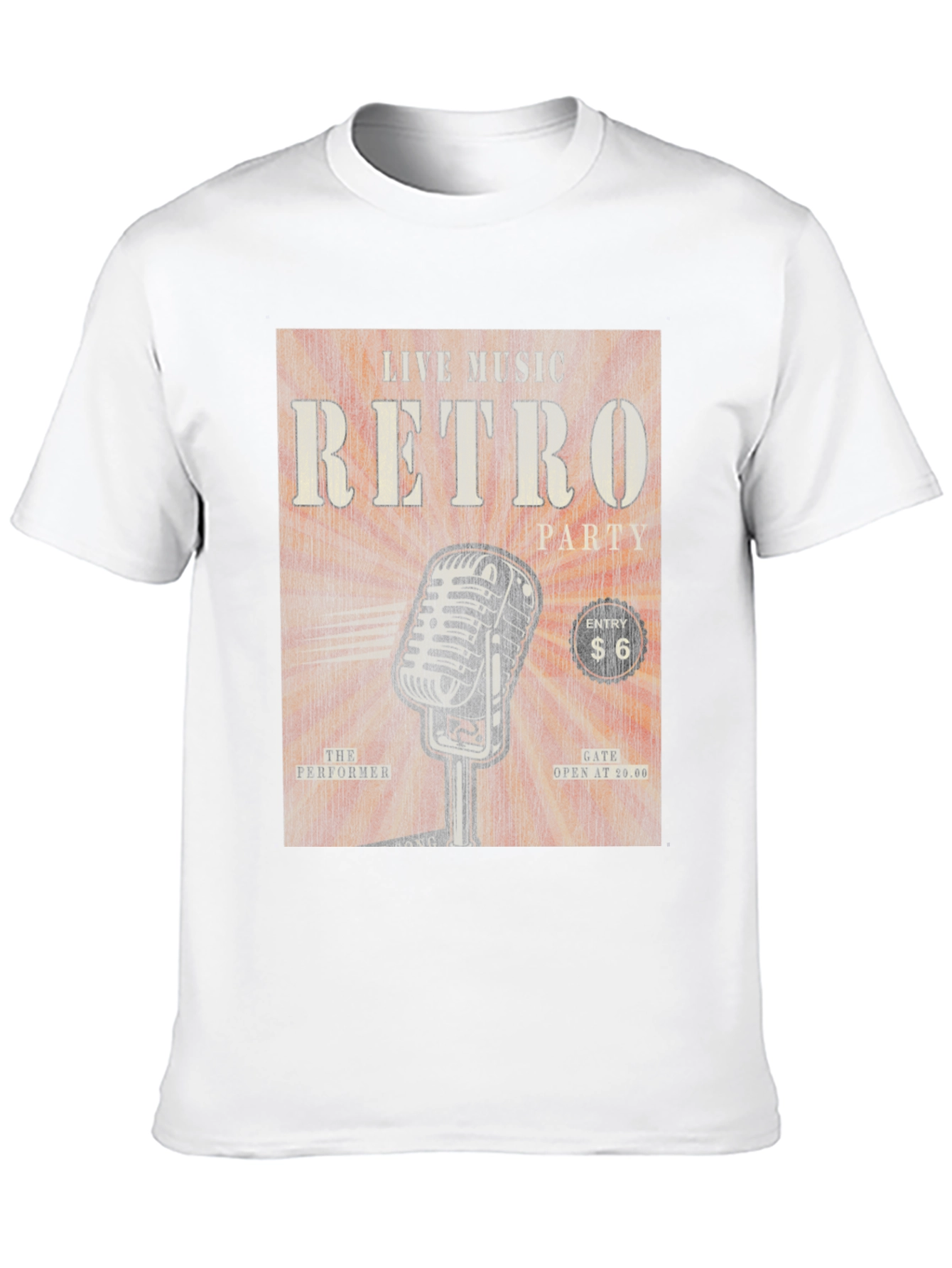 Retro Music Party T-Shirt