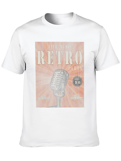 Retro Music Party T-Shirt