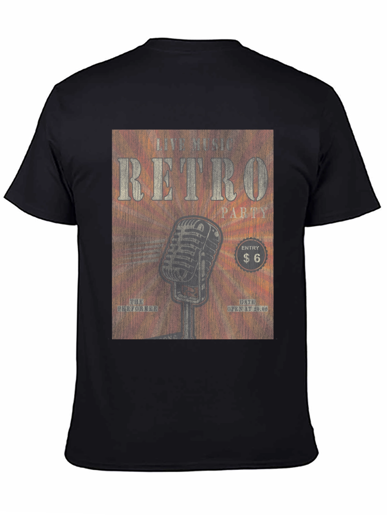 Retro Music Party T-Shirt