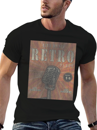 Retro Music Party T-Shirt