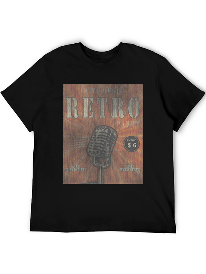 Retro Music Party T-Shirt
