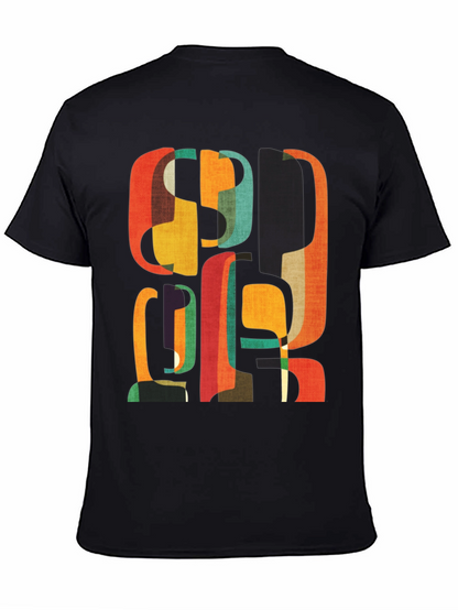 Retro Abstract Graphic Tee