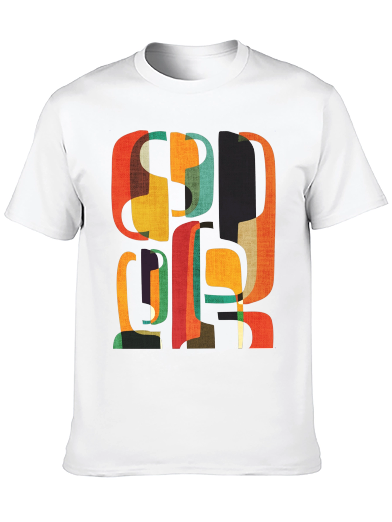 Retro Abstract Graphic Tee