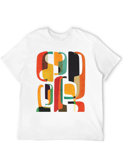 Retro Abstract Graphic Tee