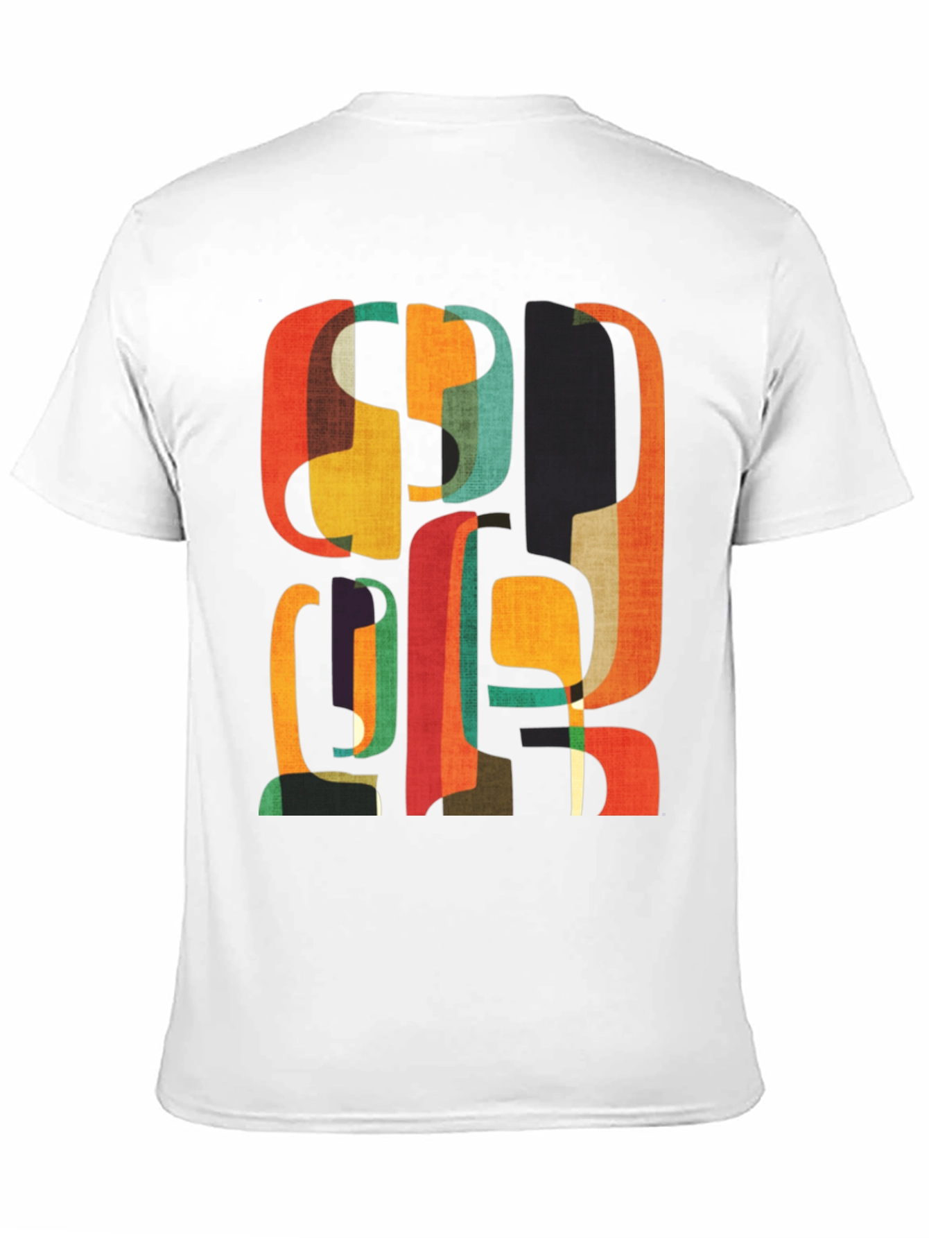 Retro Abstract Graphic Tee