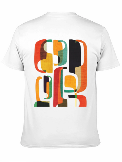 Retro Abstract Graphic Tee