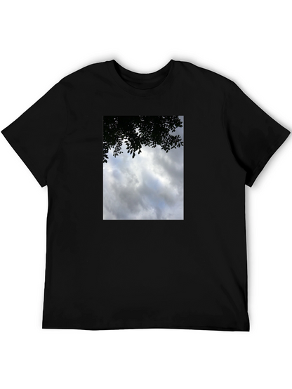 Cloudscape Graphic Tee - Soft Cotton Crew Neck T-Shirt