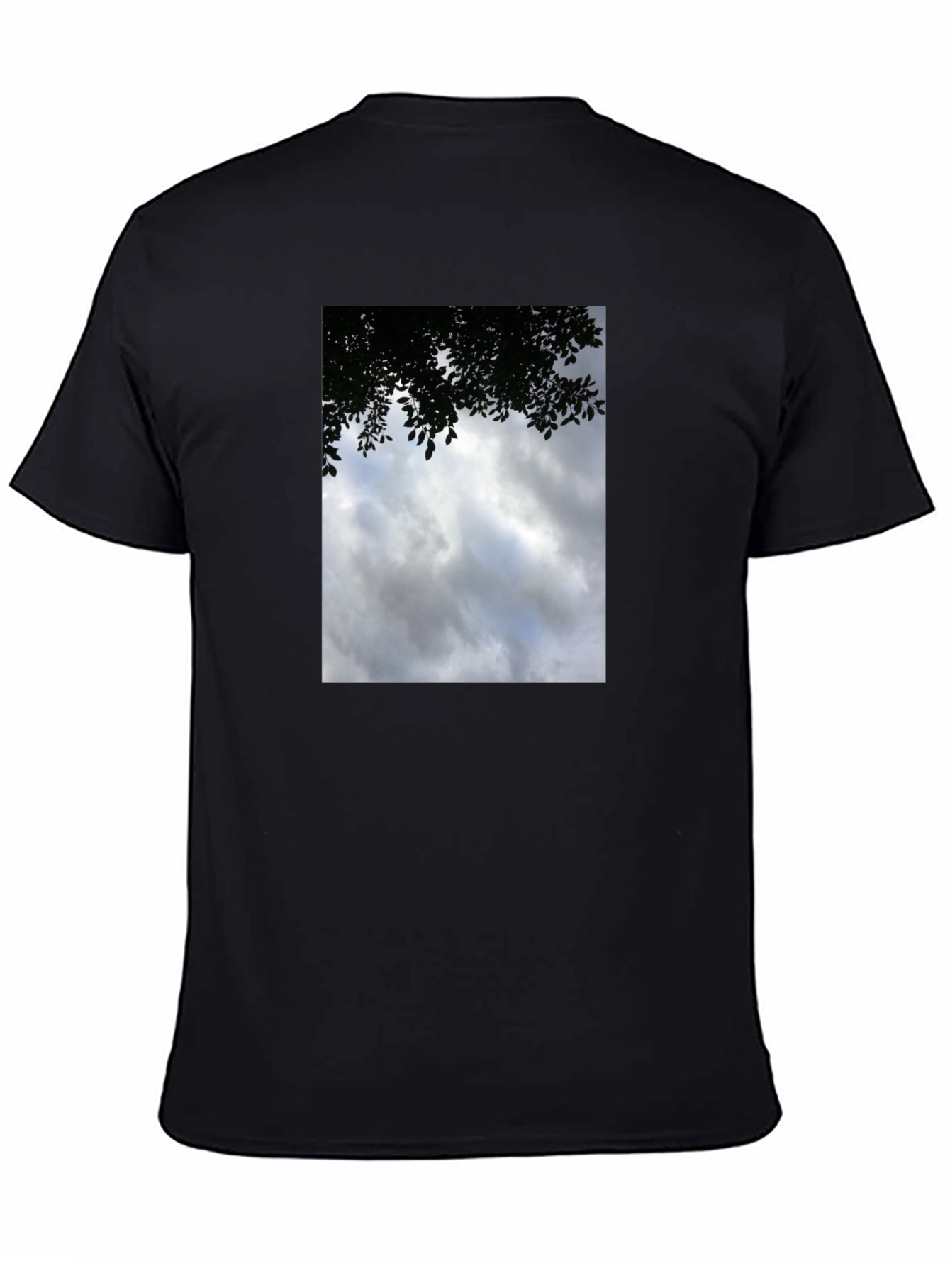 Cloudscape Graphic Tee - Soft Cotton Crew Neck T-Shirt