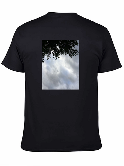 Cloudscape Graphic Tee - Soft Cotton Crew Neck T-Shirt