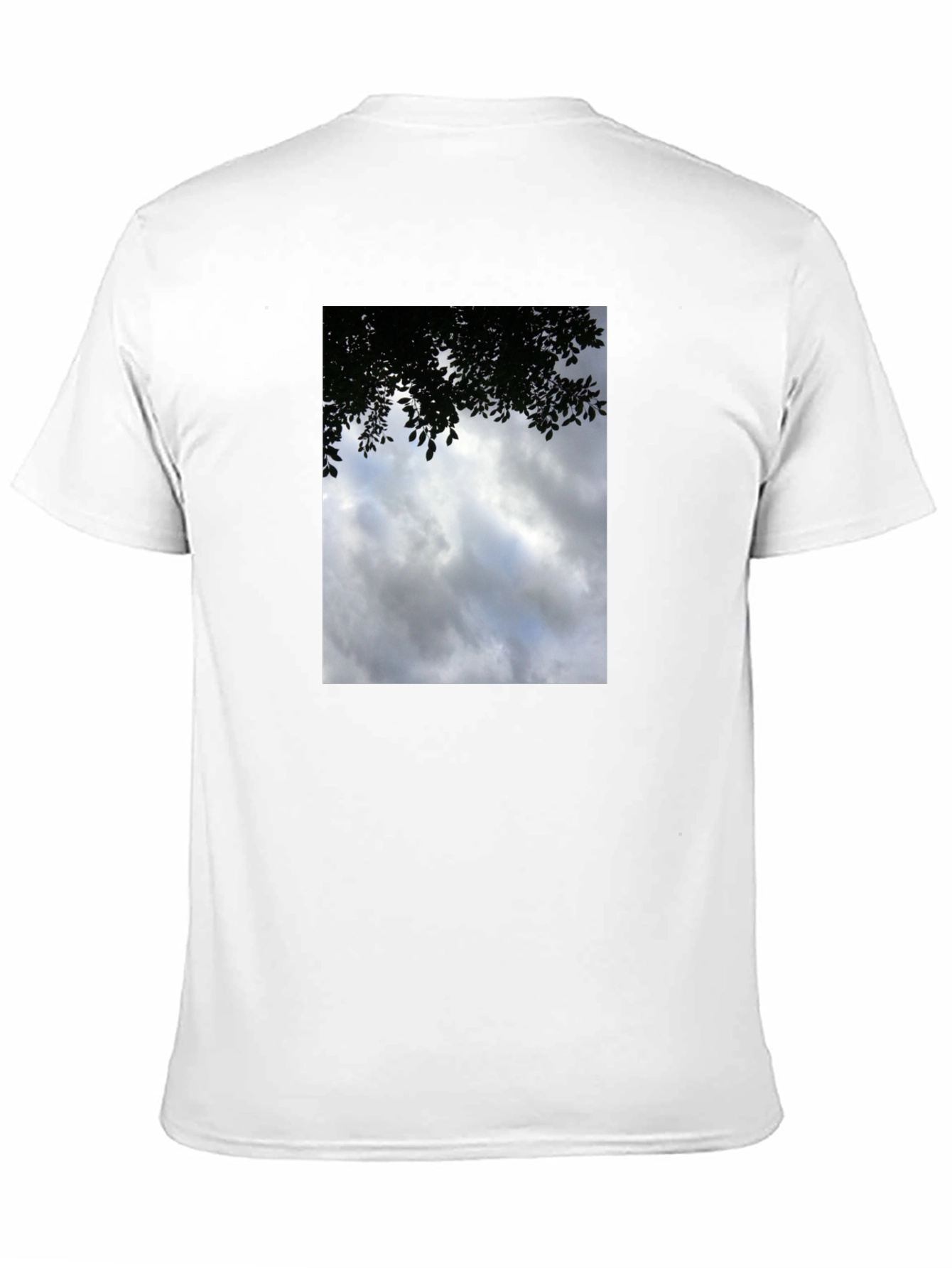 Cloudscape Graphic Tee - Soft Cotton Crew Neck T-Shirt