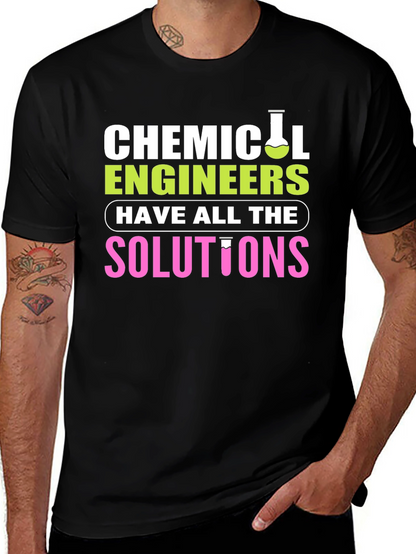 Chemical Engineer Solutions Graphic T-Shirt
