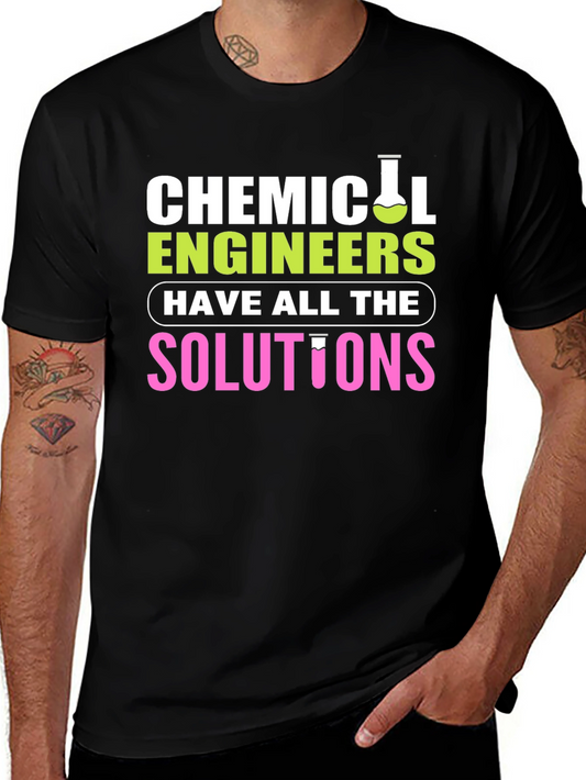 Chemical Engineer Solutions Graphic T-Shirt