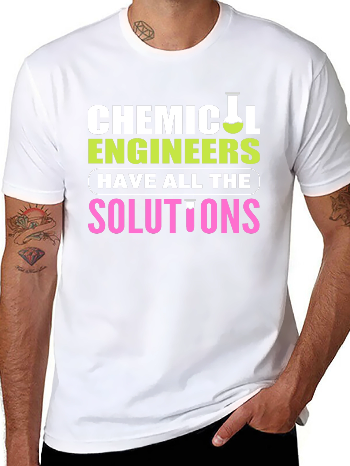 Chemical Engineer Solutions Graphic T-Shirt